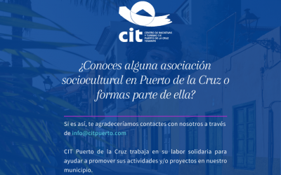 ¿Conoces alguna asociación sociocultural en Puerto de la Cruz o formas parte de ella?